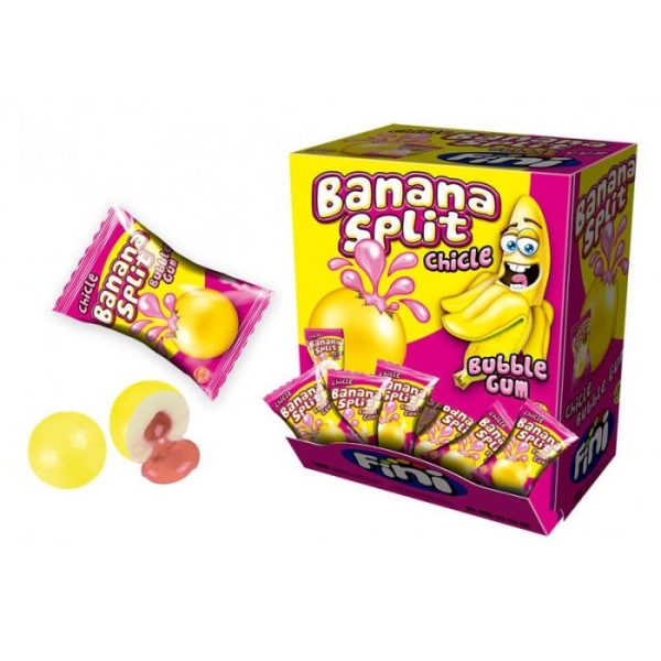 CHICLE BANANA FINI, 200und